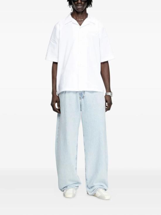 25FW 디젤 반팔 셔츠 A196790PCAL 100 BRIGHTWHIT - DIESEL