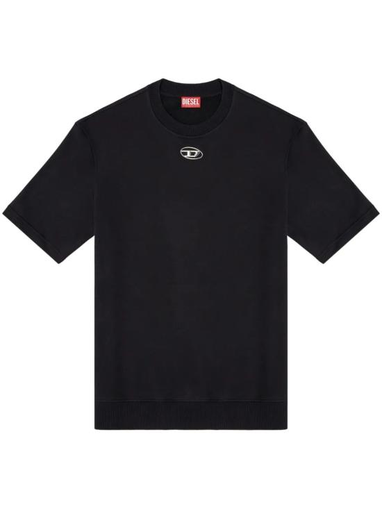 25FW 디젤 반팔 티셔츠 A115800BMBJ 9XX BLACK