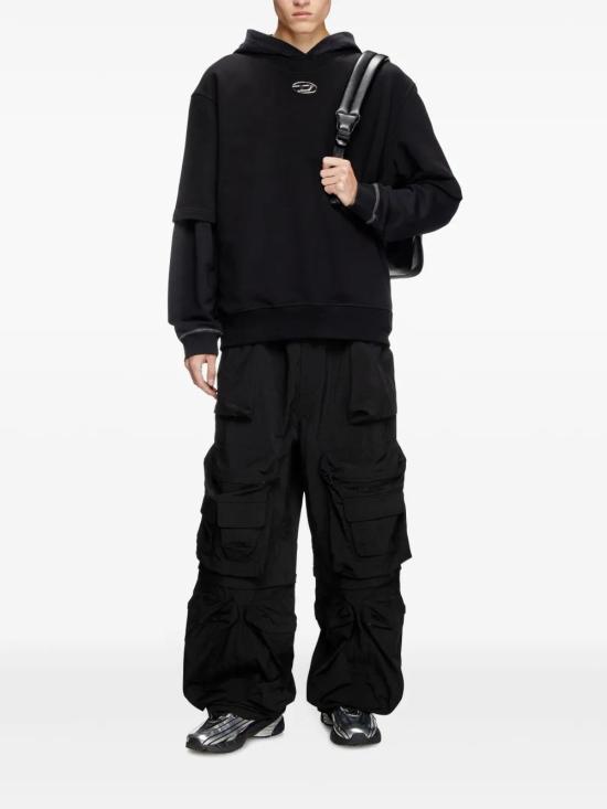 25FW 디젤 반팔 티셔츠 A115800BMBJ 9XX BLACK - DIESEL