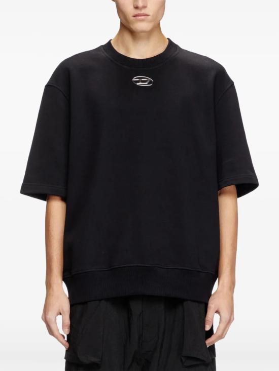 25FW 디젤 반팔 티셔츠 A115800BMBJ 9XX BLACK - DIESEL