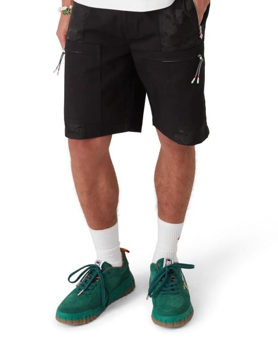 25FW 카사블랑카 숏팬츠 TR32301 BLACK - CASABLANCA