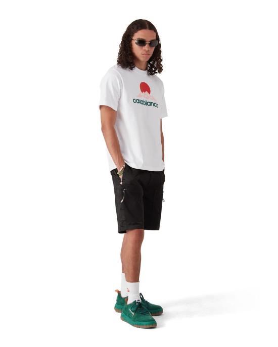 25FW 카사블랑카 숏팬츠 TR32301 BLACK - CASABLANCA