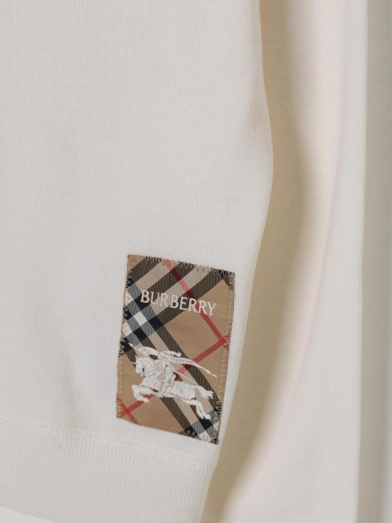25FW [키즈] 버버리 풀오버 8099631 Ivory - BURBERRY