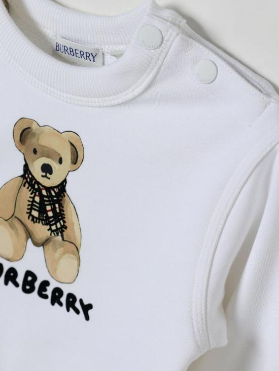 25FW [키즈] 버버리 풀오버 8108918 White - BURBERRY