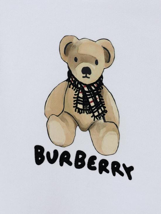 25FW [키즈] 버버리 풀오버 8108468 White - BURBERRY