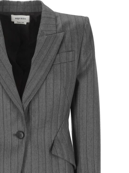 25FW 알렉산더 맥퀸 자켓 839134QJAFE1121 GREY - ALEXANDER MCQUEEN