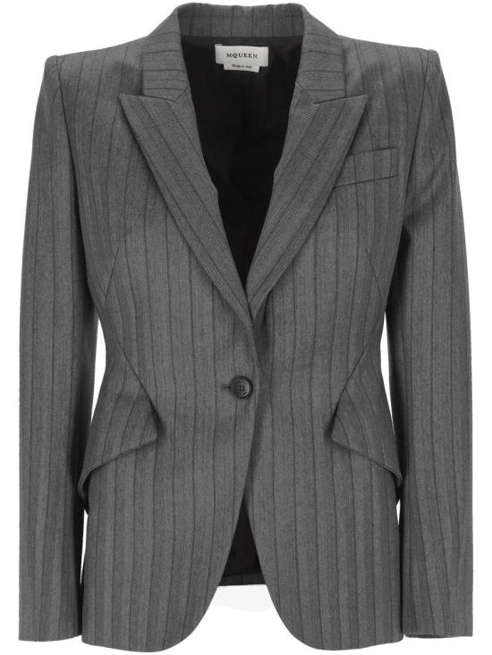 25FW 알렉산더 맥퀸 자켓 839134QJAFE1121 GREY