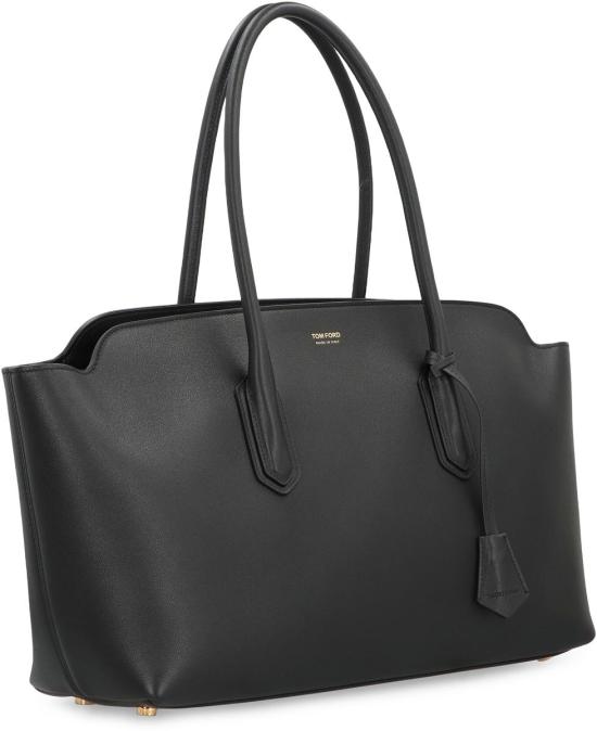 25FW 톰포드 토트백 L1890LCL490G 1N001 Black - TOMFORD