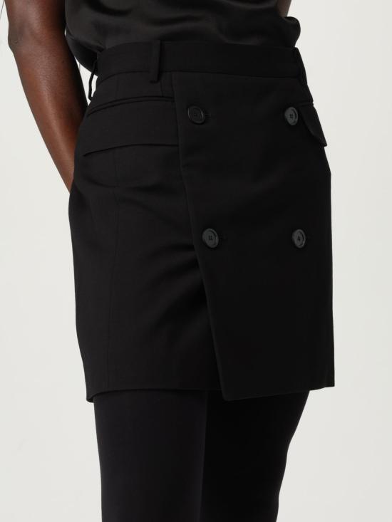 25FW 발렌시아가 숏 스커트 838765TRT01 1000 Black - BALENCIAGA