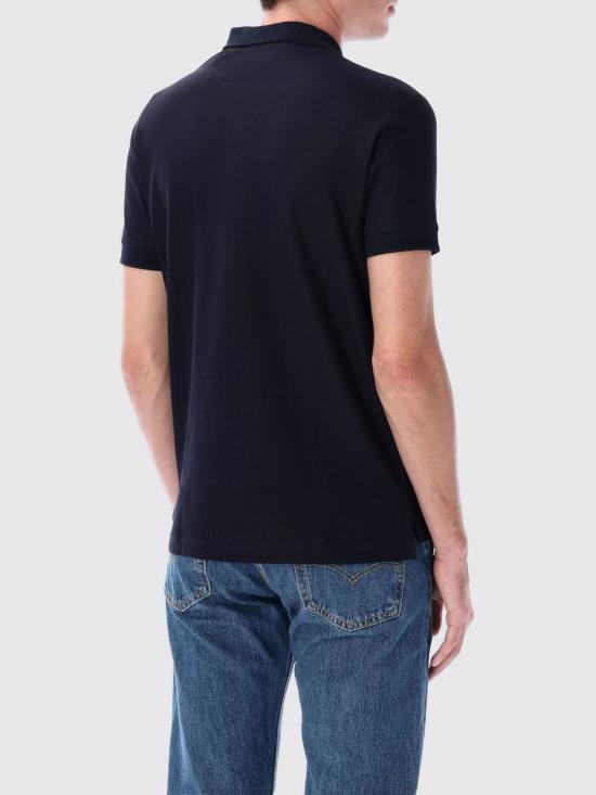 25FW 버버리 코튼 폴로 티셔츠 8099165 Blue - BURBERRY