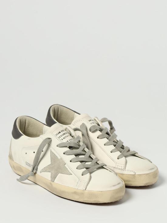26SS 골든구스 스웨이드 스타 슈퍼스타 클래식 스니커즈 GWF00102F00611311915 White - GOLDEN GOOSE