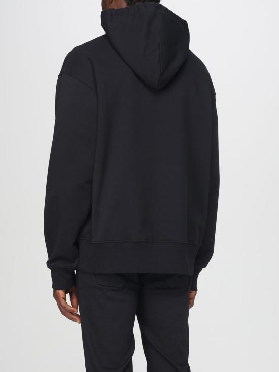 25FW 디젤 후드 티셔츠 A098560BMBJ 9XX Black - DIESEL