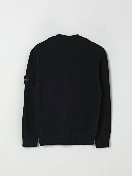 25FW [키즈] 스톤 아일랜드 풀오버 5100001S00M1 V0029 Black - STONE ISLAND