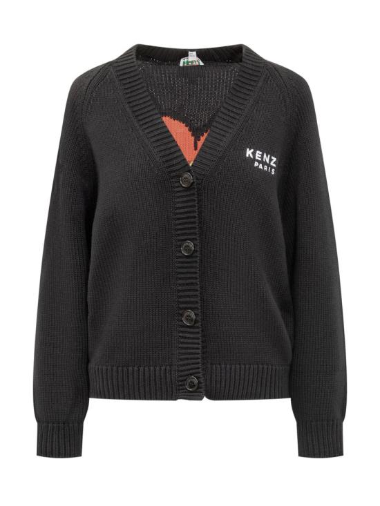 25FW 겐조 가디건 FF62CA7063LA 99J Black