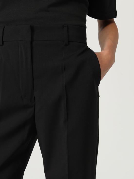 25FW 스포트막스 팬츠 2522136011600 004 Black - SPORTMAX