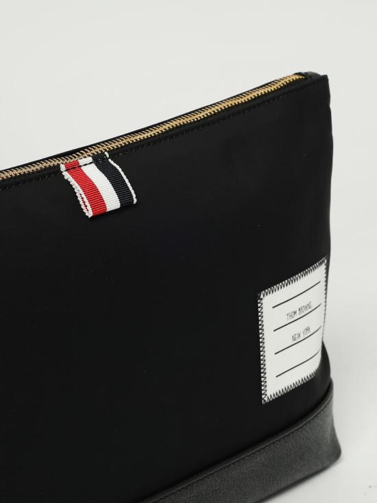 25FW 톰브라운 브리프케이스 UAC076A07259 001 Black - THOM BROWNE