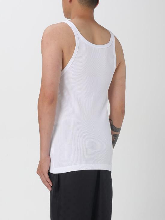 25FW 돌체앤가바나 민소매 티셔츠 G8PA8ZG7PGP W0800 White - DOLCE & GABBANA