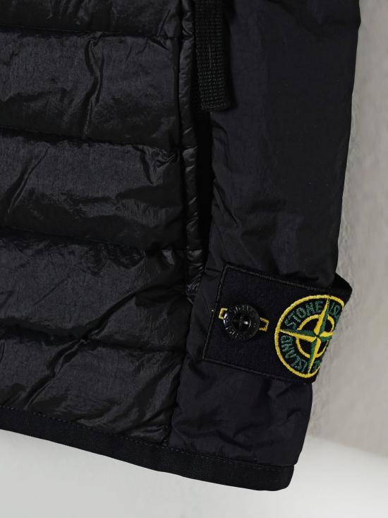 25FW [키즈] 스톤 아일랜드 베스트 G100002S0024 V0029 Black - STONE ISLAND