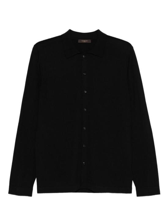 25FW 자노네 긴팔 셔츠 810157ZR274Z0015 Black