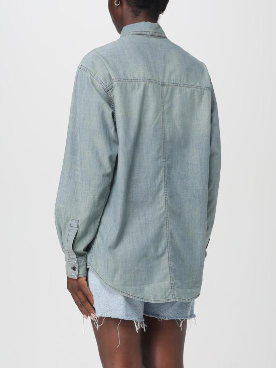 25FW 이자벨마랑에뚜왈 블라우스 CH0233FAC3G05E 30BU Blue - ISABEL MARANT ETOILE