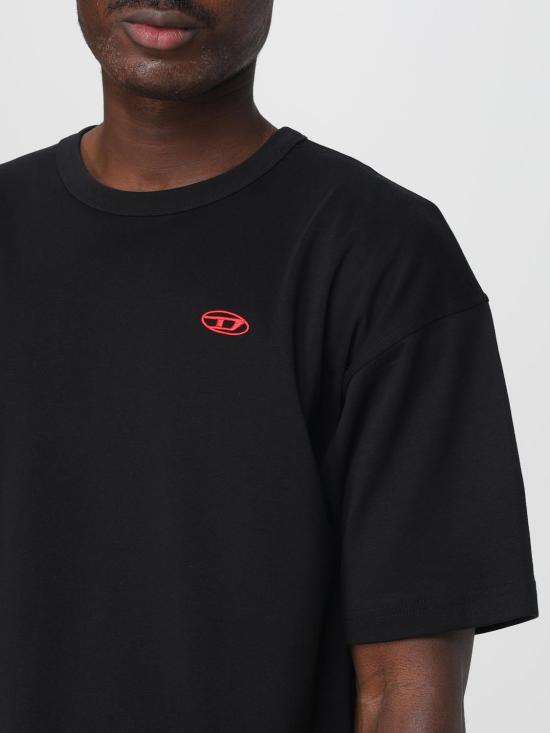 25FW 디젤 반팔 티셔츠 A185350AIJU 9XX Black - DIESEL