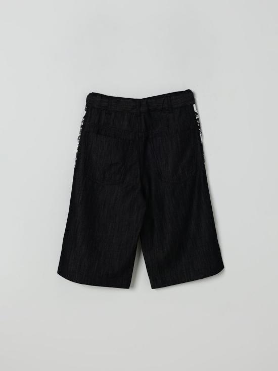 25FW [키즈] 돌체앤가바나 쇼츠/버뮤다 L43Q29LDD19 HH5DQ Black - DOLCE & GABBANA