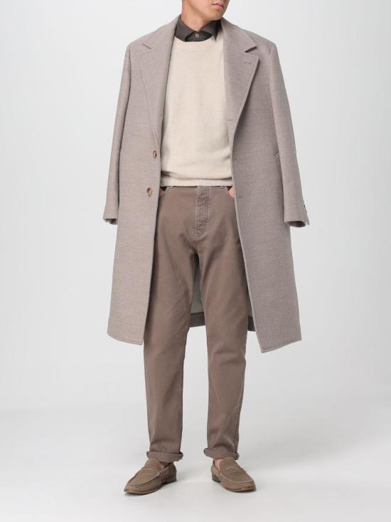 25FW 브루넬로 쿠치넬리 스웨터 M2200100 CS396 Sand - BRUNELLO CUCINELLI