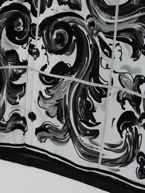 25FW [키즈] 돌체앤가바나 셔츠 L43S81LDD19 HH5DQ Black - DOLCE & GABBANA