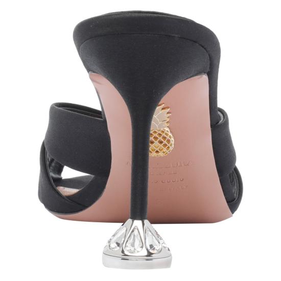 25FW 아쿠아주라 힐/펌프스 KQYMIDM0SAT000 Black - AQUAZZURA