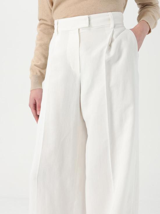 25FW 브루넬로 쿠치넬리 팬츠 MH126P8884 C600 Natural - BRUNELLO CUCINELLI