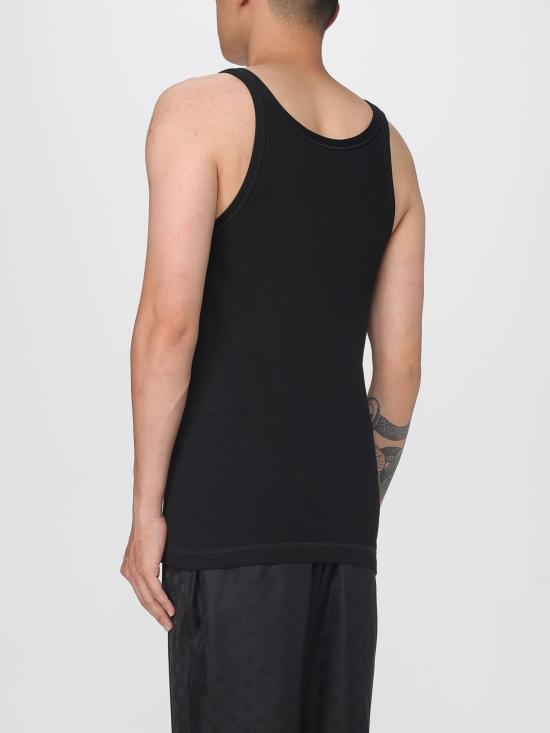 25FW 돌체앤가바나 민소매 티셔츠 G8PA8ZG7PGP N0000 Black - DOLCE & GABBANA