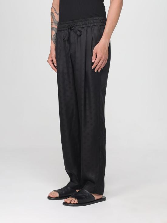 25FW 돌체앤가바나 스트레이트 팬츠 GP12QTFJ1JY N0000 Black - DOLCE & GABBANA