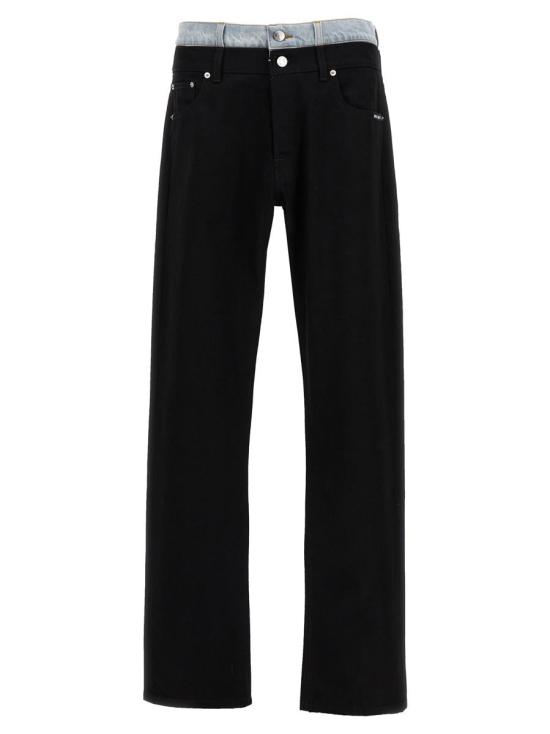  베트멍 데님 팬츠 VL18PA450BLIGHTBLUEBLACK Black