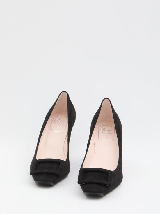 25FW 로저비비에 뮬/슬리퍼 3634725 RVW40026800 HR0 B999 Black - ROGER VIVIER