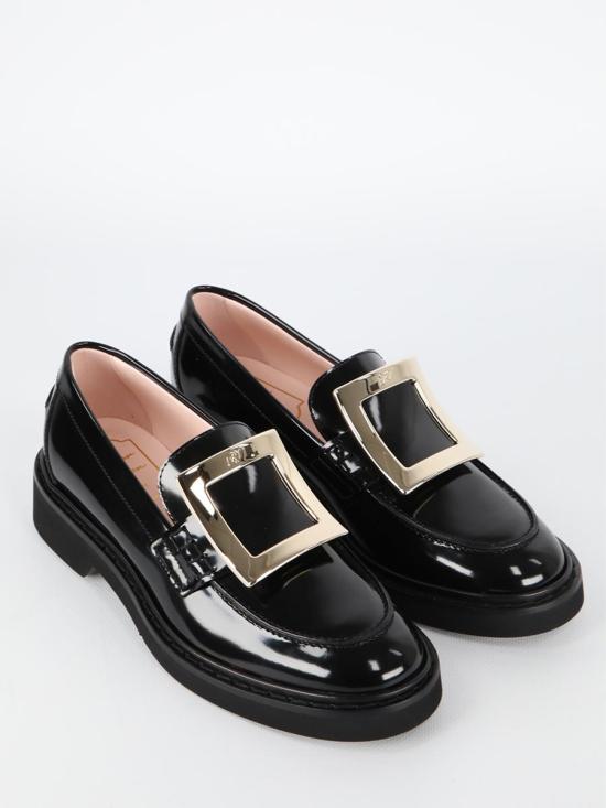 25FW 로저비비에 뮬/슬리퍼 7256649 RVW54825190 MRK B999 Black - ROGER VIVIER