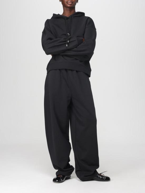 25FW 스포트막스 팬츠 2522786025600 004 Black - SPORTMAX