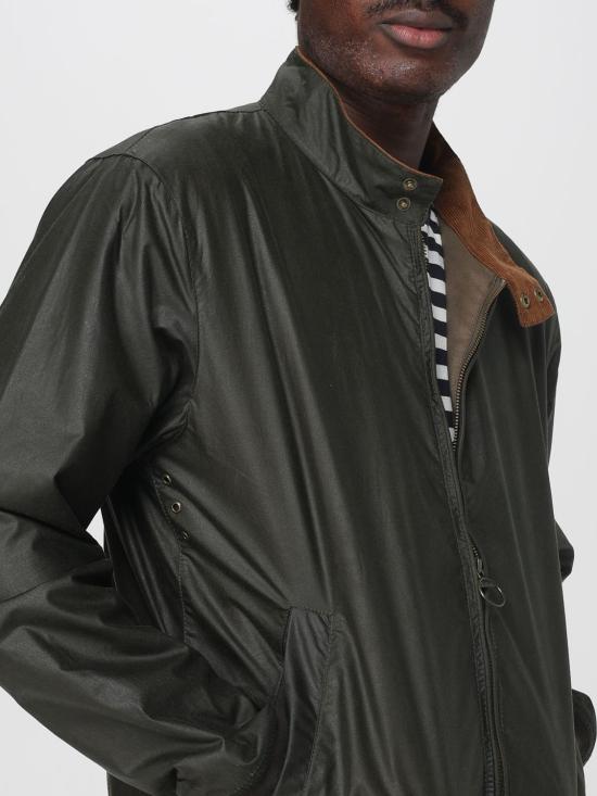 26SS 바버 로이스톤 라이트웨이트 왁스 자켓 MWX1350 OL51 Green - BARBOUR