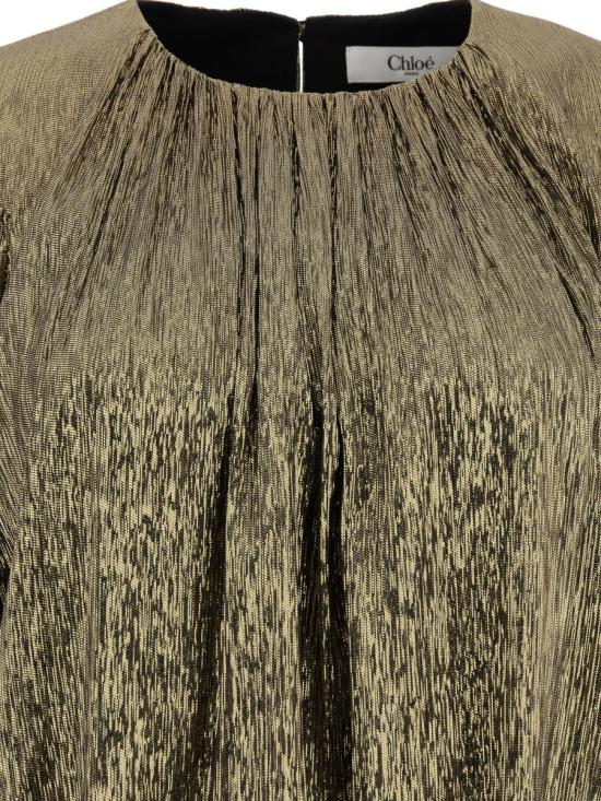 25SS 끌로에 숏 원피스 25SRO14298OYY GOLD - CHLOE