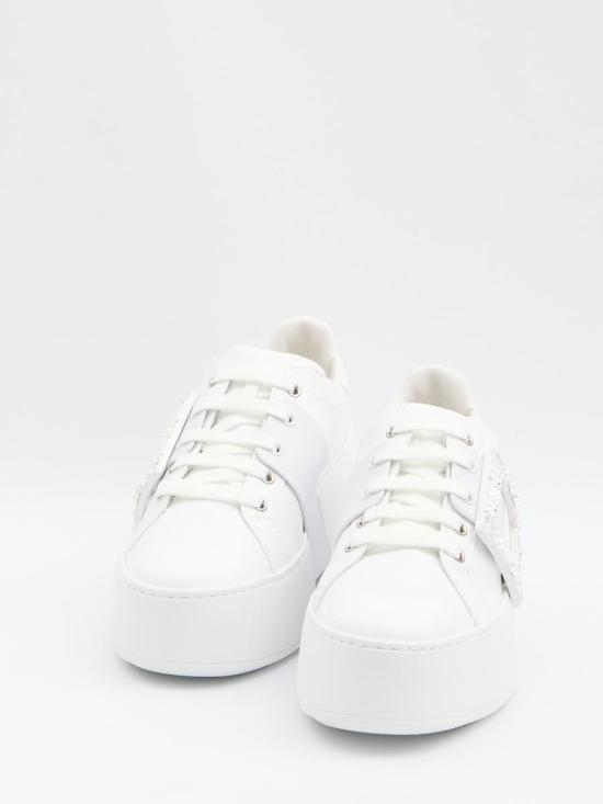 25FW 로저비비에 뮬/슬리퍼 7838037 RVW73729110 LXQ B001 WHITE - ROGER VIVIER