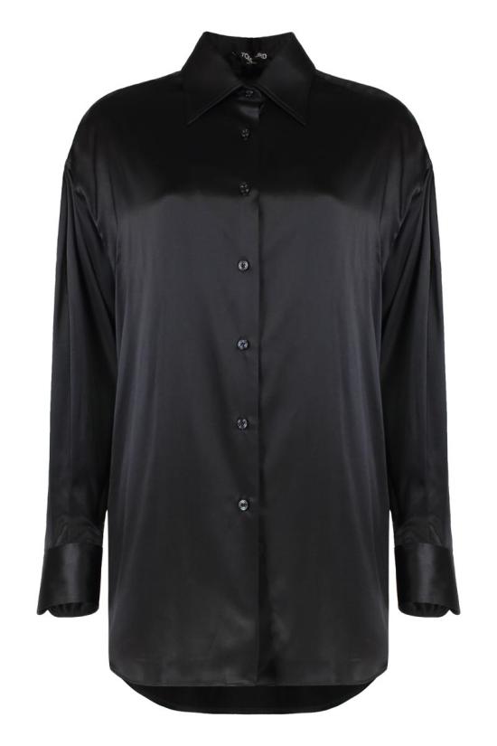 25FW 톰포드 셔츠 CA3211FAX881 LB999 Black