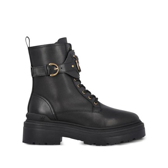 25FW 핑코 부츠 SD0147P001 MIA 07 Z99 Black