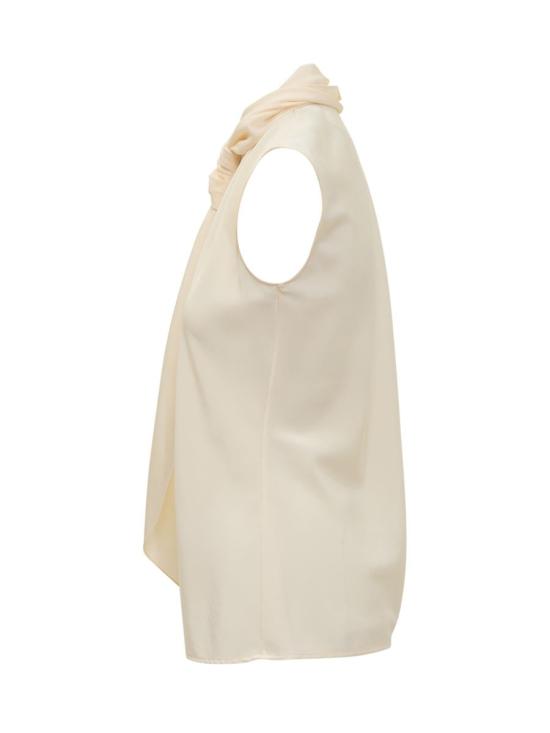 25FW 알베르타 페레티 민소매 티셔츠 08126626 0006 Beige - ALBERTA FERRETTI