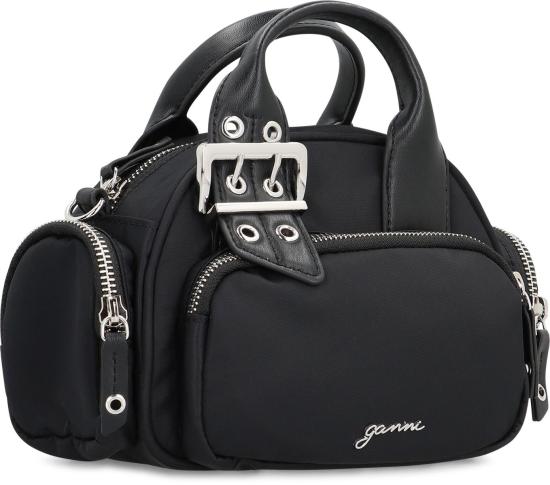 25FW 가니 토트백 A67385920 099 Black - GANNI