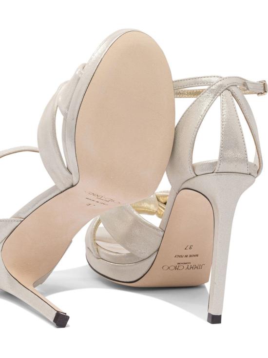 25FW 지미추 힐/펌프스 ROSIE 100SHSLIGHT SOFT GOLD - JIMMY CHOO