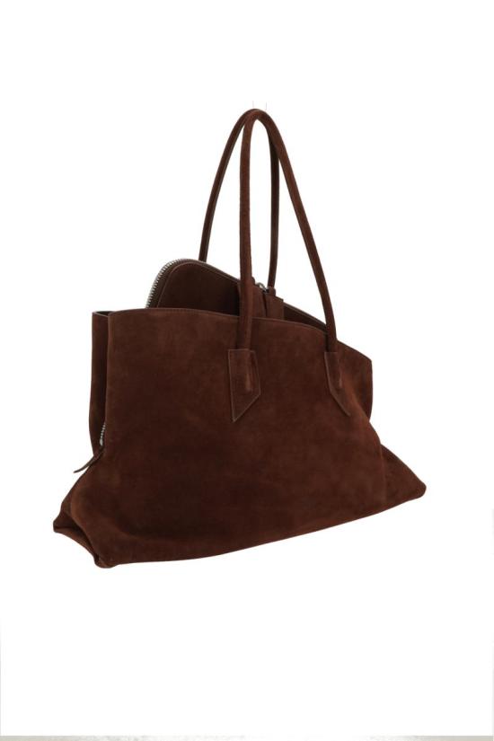 26SS 디 아티코 라 파세지아타 미디엄 탑 핸들 백 250WAH00054LBT007AA850 LIGHT CHOCOLATE - THE ATTICO