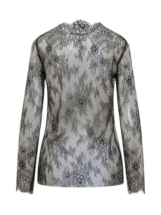 25FW 알베르타 페레티 블라우스 02186620 0555 Black - ALBERTA FERRETTI