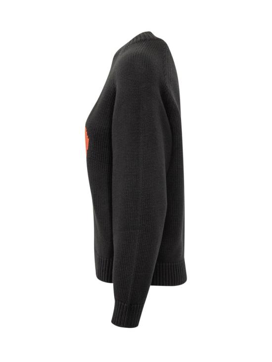 25FW 겐조 스웨터 FF62PU7193LA 99J Black - KENZO