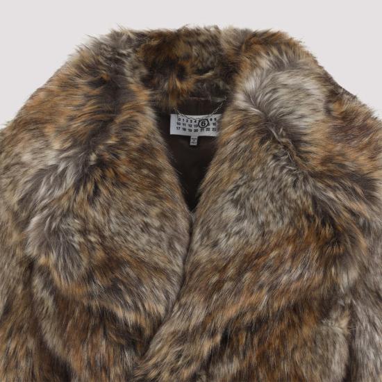 25FW MM6 메종마르지엘라 무톤 S52AM0326 M35464 001 Beige - MM6 MAISON MARGIELA