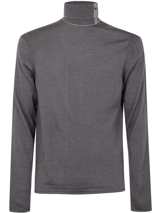 25FW 엠포리오 아르마니 터틀넥 EM002025 AF14195 6124 BROWN