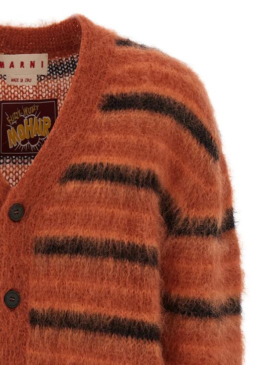 25FW 마르니 가디건 CDMG0051Q0UFU174RGM38 ORANGE - MARNI